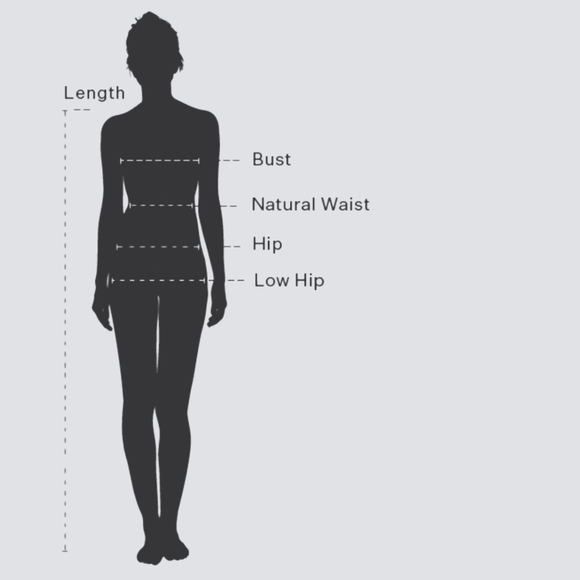 For Love and Lemons size chart Reference - Picture 1 of 4